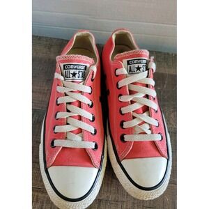 Converse Sneakers Womens W6.5 M4.5 All Star Ox Low Top Pink/Coral/Orange Shoes